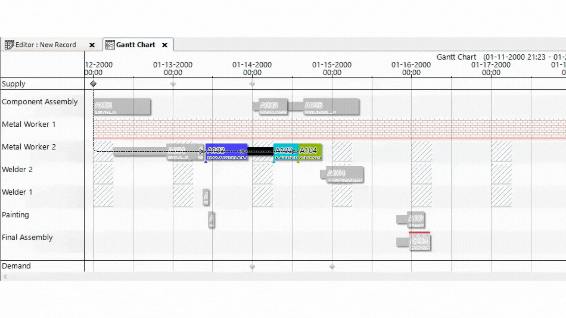 APS Connect Multi-Drag/Drop